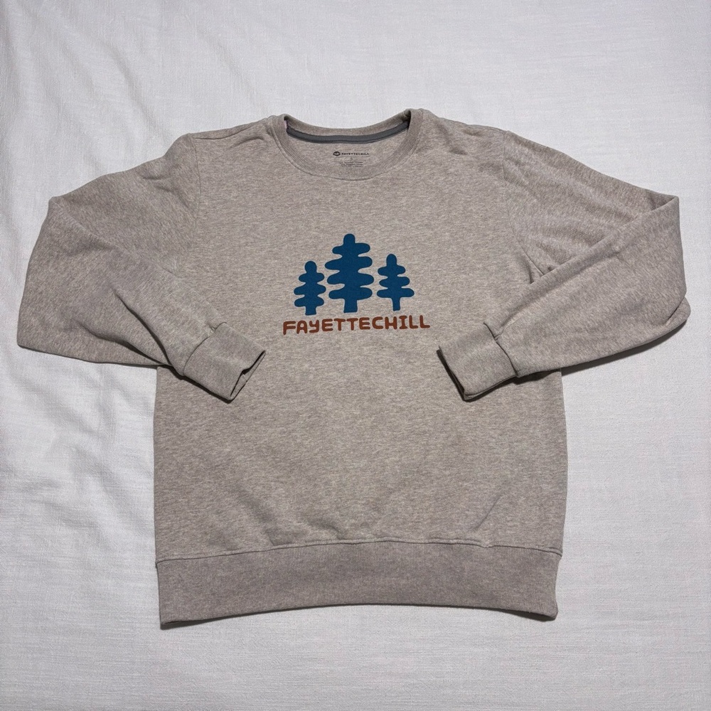 Fayettechill Tree Logo Crew Sweatshirt
